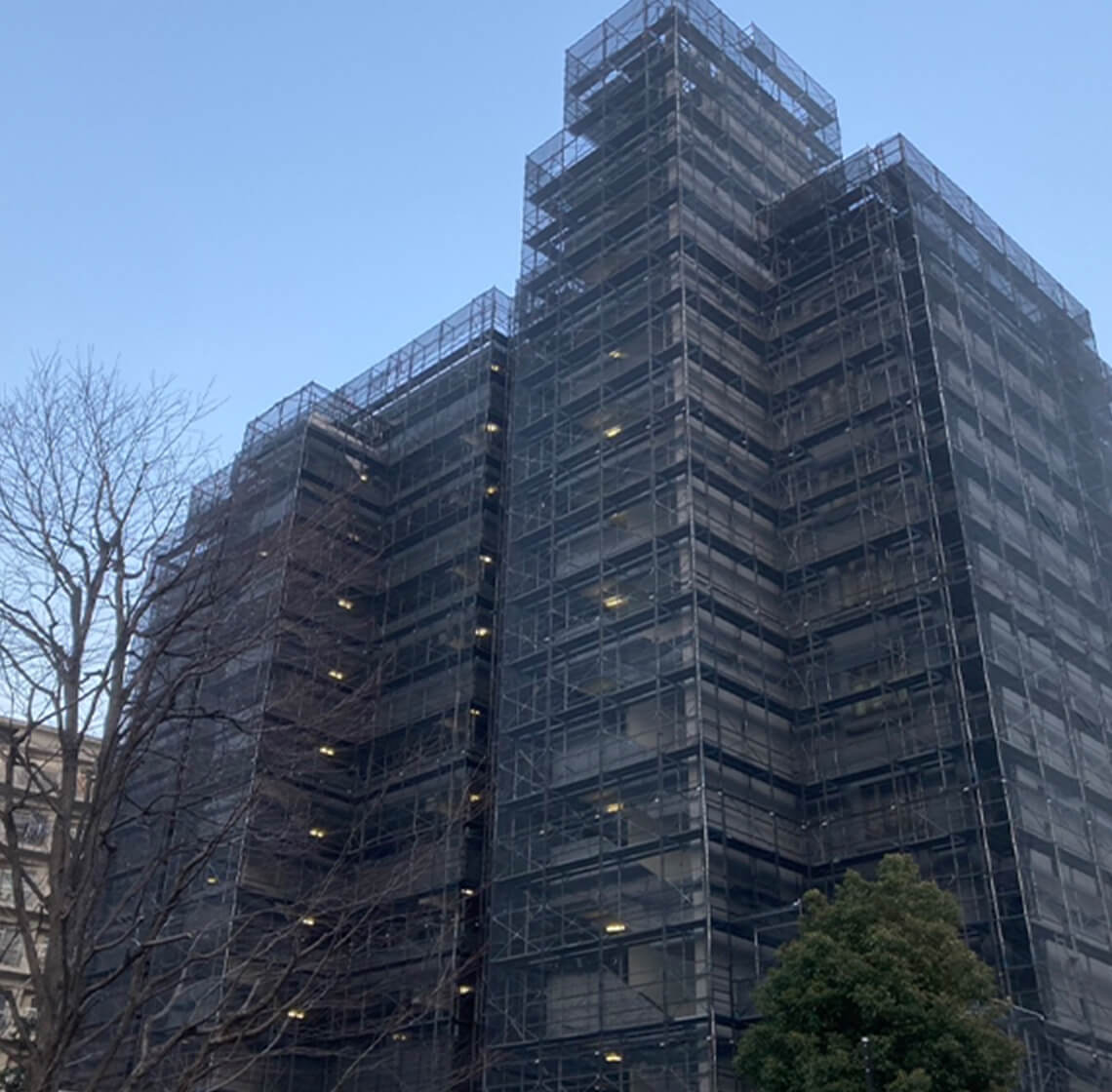 NO MORE 足場泥棒!